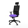 Chaise de Bureau avec Appui-tête Piqueras y Crespo 1D066G1 Lila