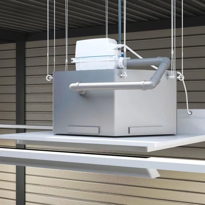 SFA Pompe de relevage de condensats Sanicondens Clim Maxi, réversible 180°, pour climatiseur à cassette, évacuation jusqu'à 4.5 m