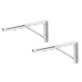 Holmios Équerres pour étagère pliables / rabattables
