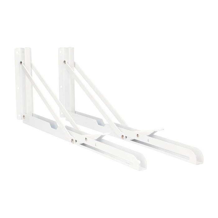 Holmios Équerres pour étagère pliables / rabattables