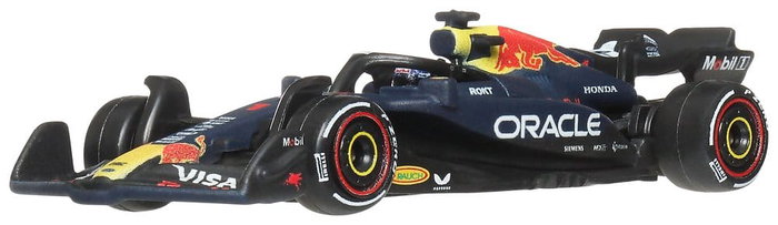 Mattel Hot Wheels Premium Pack de 2 Formule 1 Oracle Red Bull Racing 1:64