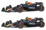 Mattel Hot Wheels Premium Pack de 2 Formule 1 Oracle Red Bull Racing 1:64