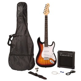 ENCORE Encore E60 Blaster Electric Guitar Pack - Sunburst