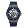Kenneth Cole KCWGZ0063903 avec bracelet bleu et boîtier gris