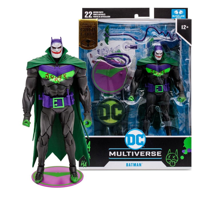 Mcfarlane Toys Figura DC Multiverse 7in Batman (White Knight) (Jokerized) (Gold Label) Mcfarlane Toys Figura DC Multiverse 7in Batman (White Knight) (Jokerized) (Gold Label)