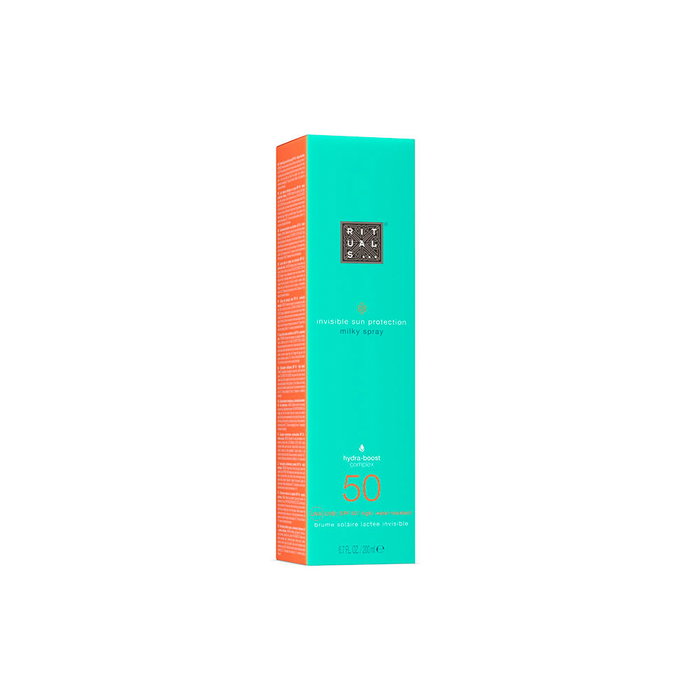 Rituals The Ritual Of Karma Lait de Protection Solaire Spray SPF 50 (200 ml) - Résistant à l'eau - Pour un bronzage éclatant