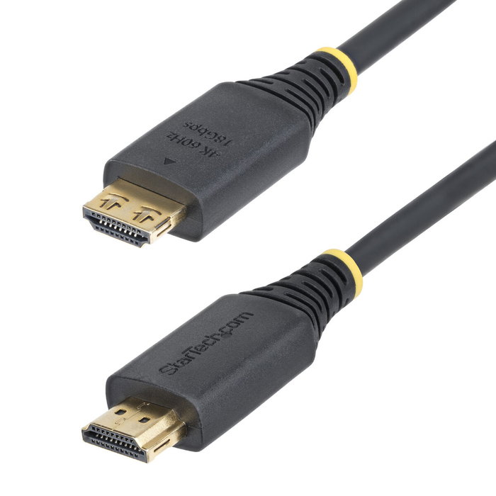 Câble HDMI Startech HDMI2-CABLE-GRIP-3M Noir 3 m Câble HDMI Startech HDMI2-CABLE-GRIP-3M Noir 3 m