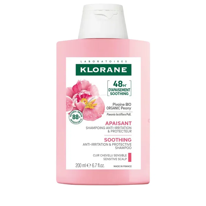 Klorane Shampoing Apaisant à la Pivoine Bio 200 ml Klorane Shampoing Apaisant à la Pivoine Bio 200 ml