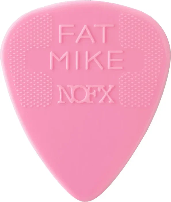 DUNLOP Pack de 24 Médiators Nylon Fat Mike - 0,60 mm