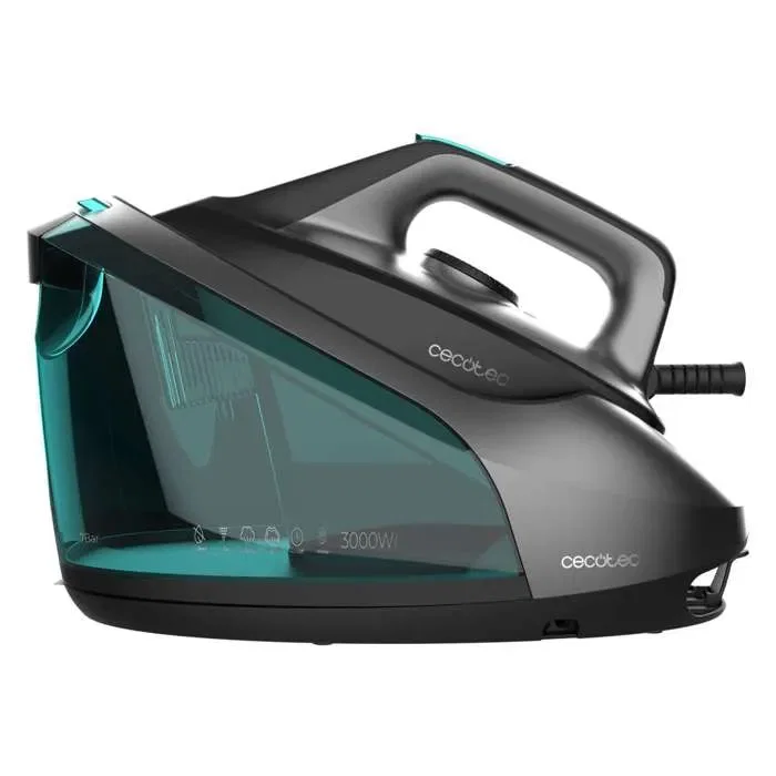 CECOTEC Centrale vapeur IronHero3000 Station 3000 W - 7 bars - 400 g/min - Noir et Bleu CECOTEC Centrale vapeur IronHero3000 Station 3000 W - 7 bars - 400 g/min - Noir et Bleu