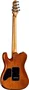 EKO Tero 800 Musa Guitare Électrique Red Flamed - 6 Cordes avec Corps en Aulne Massif et Touche en Érable Torréfié