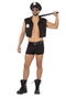 My Other Me - Déguisement Adulte Policier Taille XL en Polyester - Noir