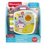 Fisher Price Livre Musical de Comptines Purple Monkey pour Enfants Dès 3 Ans - 2 Pages Illustrées pour Chant et Éveil Musical