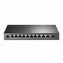 TP-LINK Switch Géré 8 Ports Gigabit PoE+ avec 2 Ports SFP TL-SG1210MP - Noir