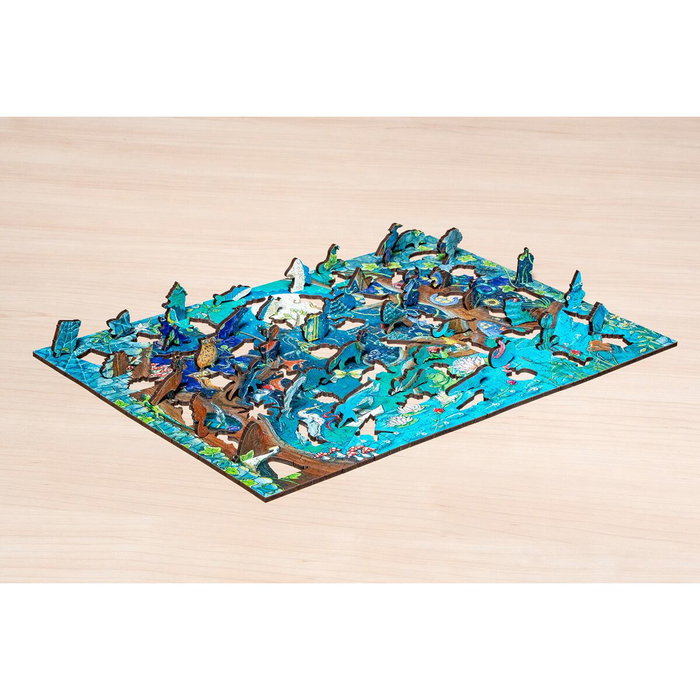 Ravensburger Puzzle en bois Forêt fantastique, 500 pièces avec 40 figurines en bois (whimsies) đeme haute qualité premium
