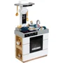 Klein - Ilot de cuisine jouet Miele KLEIN 9078 Salt & Pepper - 20 accessoires - Four, évier, distributeur - Jouable des deux côtés - À partir de 3 ans