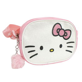 Sac à Bandoulière Hello Kitty Rose 14,5 x 10,5 x 4,0 cm