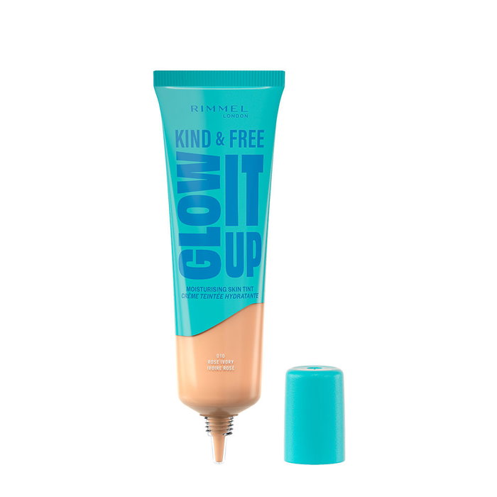 Rimmel London Fond de Teint Liquide Kind & Free Glow It Up #010 Rose Ivoire 30 ml