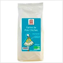 CELNAT Farine de Pois Chiches BIO 500 g