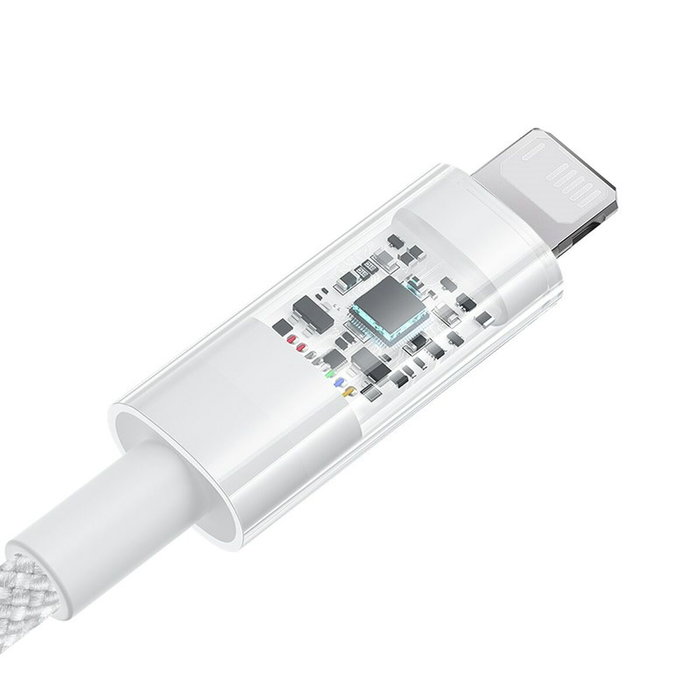 Baseus Câble USB vers Lightning P10373003211-01 Blanc 2 m