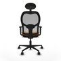 Piqueras y Crespo Chaise de Bureau 1D036N1 Orange