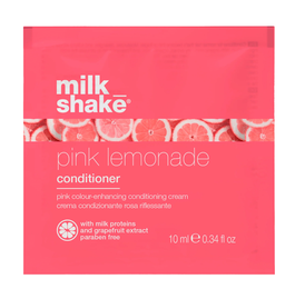 Milk Shake Échantillon Après-shampooing Color Winner Pink Lemonade aux Protéines de Lait pour Cheveux Colorés 10 ml