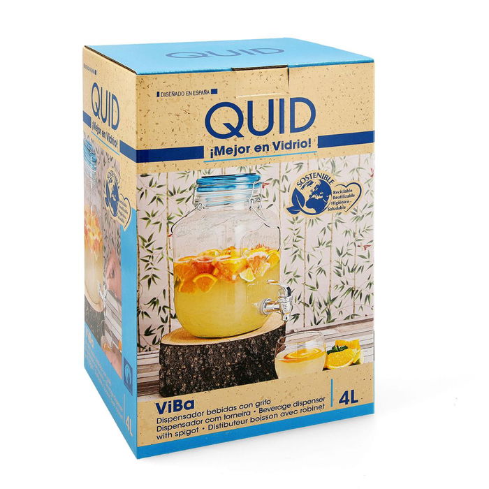 Dispensador de Bebidas con Tapa Viba Quid 4 L Dispensador de Bebidas con Tapa Viba Quid 4 L