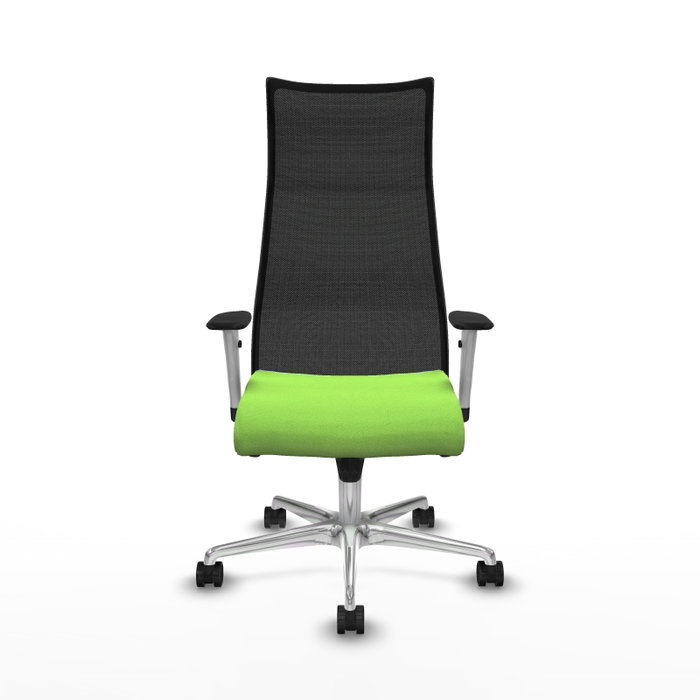 Piqueras y Crespo Chaise de Bureau Albacete Pistache et Noir