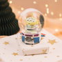 ERIK Boule à neige Alien Toy Story Disney Pixar - Figurine décorative en verre avec personnage et effet de paillettes