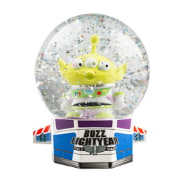 ERIK Boule à neige Alien Toy Story Disney Pixar - Figurine décorative en verre avec personnage et effet de paillettes