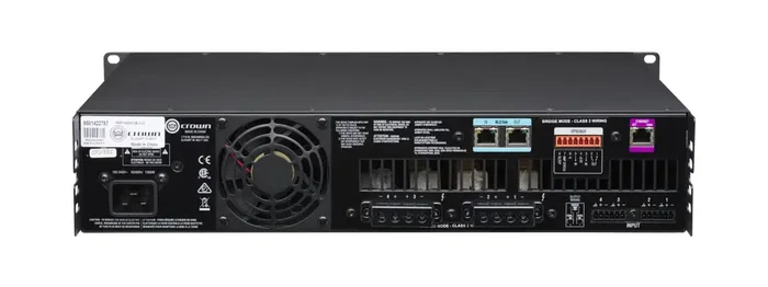 CROWN Entrée Analogique + Blu Link Amplificateur CDi DriveCore 4|1200BL 4 Canaux 1200W Par Canal Sortie