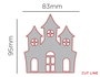 Misskuty Pochoir fin ZAG Halloween maison