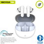 Écouteurs in Ear Bluetooth Muvit for Change Blanc