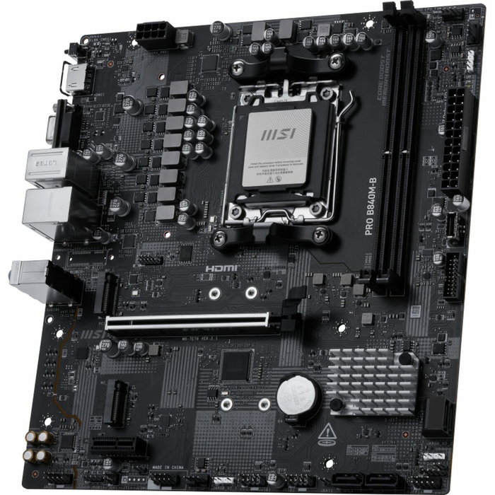 Carte Mère MSI PRO B840M-B AMD AM5 AMD Carte Mère MSI PRO B840M-B AMD AM5 AMD