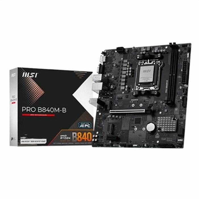 Carte Mère MSI PRO B840M-B AMD AM5 AMD Carte Mère MSI PRO B840M-B AMD AM5 AMD