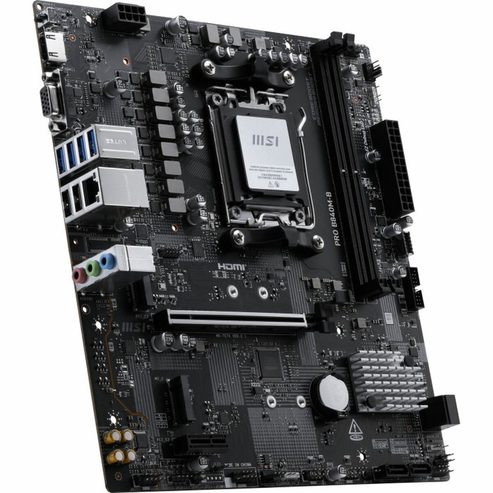 Carte Mère MSI PRO B840M-B AMD AM5 AMD Carte Mère MSI PRO B840M-B AMD AM5 AMD