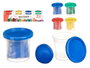 Pincello Lot de 4 Pâtes à Modeler 100g Chacune - Plastique, 29x7x7 cm, Couleurs Variées (Set de 12)