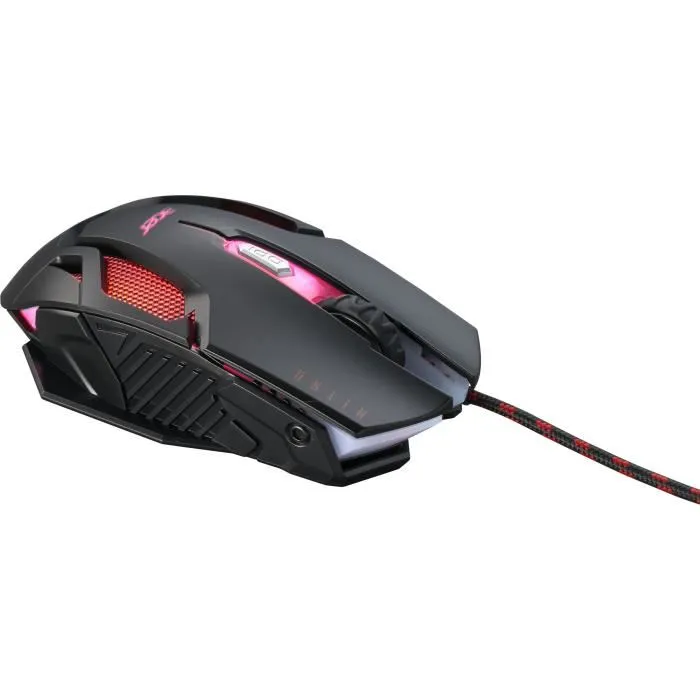 Acer Nitro Mouse II NMW200 Souris Gaming Filaire 7200 DPI Design Symétrique Noir 7 LEDs RGB (GP.MCE11.039) Acer Nitro Mouse II NMW200 Souris Gaming Filaire 7200 DPI Design Symétrique Noir 7 LEDs RGB (GP.MCE11.039)