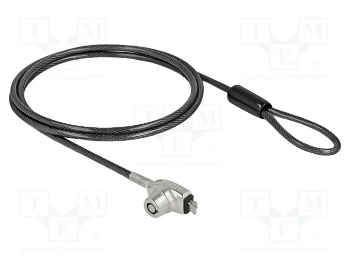 NAVILOCK Fil de sécurité Nano slot HP, noir NAVILOCK Fil de sécurité Nano slot HP, noir