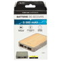 Be Mix Batterie Externe 5000mAh Textile et Liège