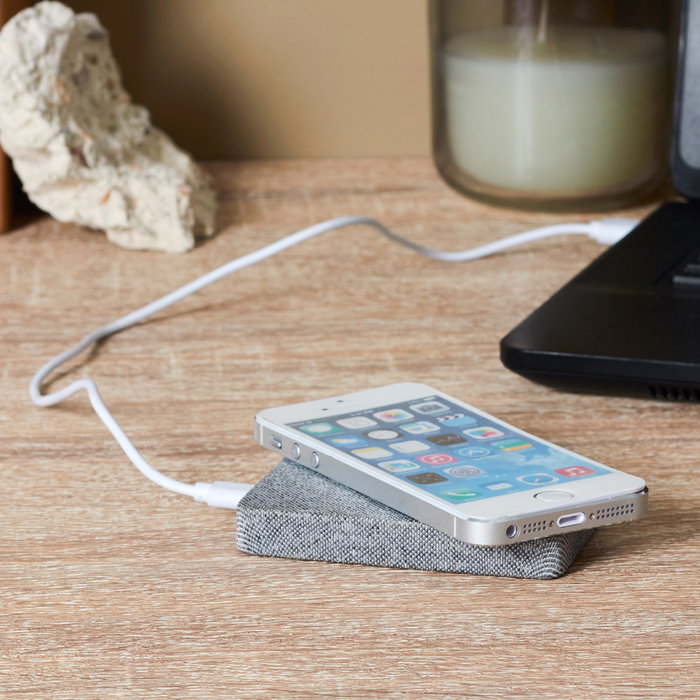 Be Mix Batterie Externe 5000mAh Textile et Liège