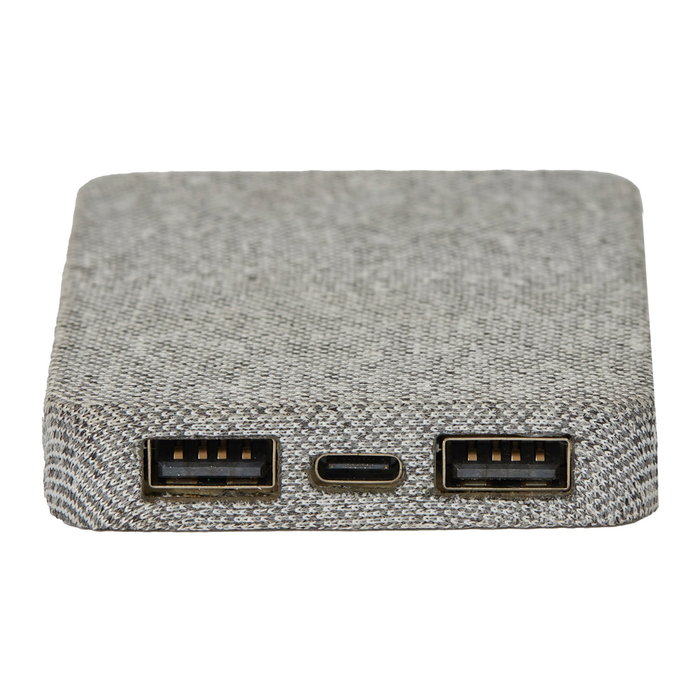 Be Mix Batterie Externe 5000mAh Textile et Liège
