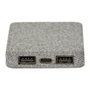 Be Mix Batterie Externe 5000mAh Textile et Liège