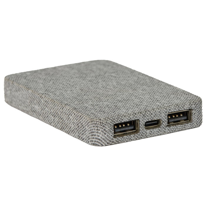 Be Mix Batterie Externe 5000mAh Textile et Liège