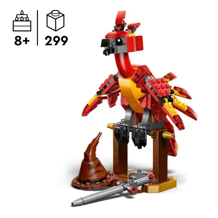 LEGO 76448 Harry Potter Fumseck : Le Phénix de Dumbledore - Jouet de Construction en Briques pour Enfants dès 8 Ans LEGO 76448 Harry Potter Fumseck : Le Phénix de Dumbledore - Jouet de Construction en Briques pour Enfants dès 8 Ans