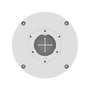 Hanwha Back Box en Aluminium Blanc 390g - Compatible avec QNV-C8083R/C9083R, QNV-C8011R/C8012/C9011R, QND-6011/21, QND-8011/21
