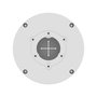 Hanwha Back Box en Aluminium Blanc 390g - Compatible avec QNV-C8083R/C9083R, QNV-C8011R/C8012/C9011R, QND-6011/21, QND-8011/21