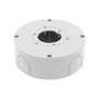 Hanwha Back Box en Aluminium Blanc 390g - Compatible avec QNV-C8083R/C9083R, QNV-C8011R/C8012/C9011R, QND-6011/21, QND-8011/21