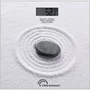 Little Balance - Pèse-personne Zen rechargeable USB-C, Plateau verre trempé 28x28 cm, Écran LCD, 180 kg max, 100 g de précision, Matière recyclée