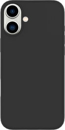 eSTUFF Coque iPhone 16 INFINITE RIGA Silicone - Noir